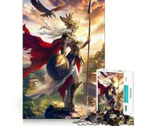 Rompecabezas de la Diosa de la Guerra de 1000 Piezas para Adultos Juguete de lógica Mental Diversión Tranquila Corte Firme Regalo Ideal 50x75cm