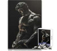 Rompecabezas de la Estatua de Hércules estoico para Adolescentes, 1000 Piezas, Juego Educativo de concentración, conmovedor, tamaño 38x26cm