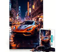 Rompecabezas de la increíble Ciudad de 1000 Piezas Ejercicio Mental Divertido Piezas de Ajuste preciso Una Forma entretenida de Pasar el Tiempo Libre (38x52cm)