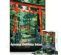 Rompecabezas de la Isla Amami Oshima, Japón, para Adolescentes, 1000 Piezas, para ejercitar la Mente, entretenido y Relajante, con Cierre sólido, Regalo Original (50x75cm)
