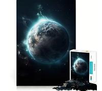 Rompecabezas de la Nebulosa en el Planeta Tierra para Adolescentes, 1000 Piezas, Juguete de Lógica Fina, Suave, Relájate, Bordes Limpios, Regalo Premium (38x52cm)