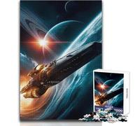 Rompecabezas de la Odisea Cósmica 1000 Piezas, Juego Educativo y Divertido de Actividades de Aprendizaje, Regalo Ideal para Cualquier ocasión tamaño 38x52cm