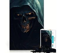 Rompecabezas de la Parca de 1000 Piezas para Adultos Juguete de lógica Mental Diversión Tranquila Corte Firme Regalo Ideal 38x26cm