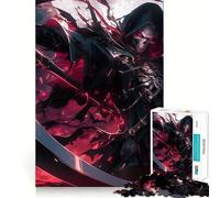 Rompecabezas de la Parca Roja para Adolescentes, 1000 Piezas, Juguete para ejercitar la Mente, fácil y Divertido de armar, Regalo Ideal 38x52cm
