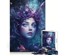 Rompecabezas de la Princesa Submarina para Adultos, 1000 Piezas, fortalece la Memoria, Alivia el estrés, Pieza de Arte 38x52cm