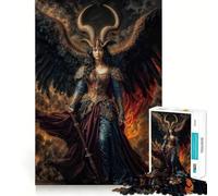 Rompecabezas de la Reina Lilith para Adultos, 1000 Piezas, Juguete para ejercitar la Mente, Divertido y Relajante, Ideal para armar, Regalo navideño (50x75cm)