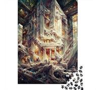 Rompecabezas de la Sala de Mármol Maldita para Adultos, 1000 Piezas, para Adolescentes, Juego Educativo, Juguete, 1000 Piezas (75 x 50 cm)