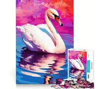 Rompecabezas de la Sinfonía del Lago de los Cisnes para Adolescentes, 1000 Piezas, Juguete Inteligente, Juego Relajante, Corte Suave, Regalo increíble 50x75cm