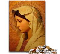 Rompecabezas de la Virgen María para Adultos y Adolescentes Juego desafiante para Todos, Ideal para Mujeres y Hombres (26x38cm)