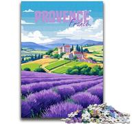 Rompecabezas de Lavanda de Provenza, Francia, de 1000 Piezas para Adultos, Regalo, Juego desafiante y Familiar, interacción Entre Padres e Hijos, 2000 Piezas (70x100cm)
