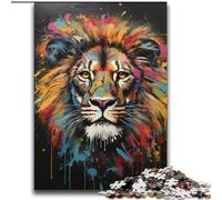 Rompecabezas de león Africano de 2000 Piezas para Adolescentes, un Regalo desafiante y difícil para Toda la Familia (70x100cm)
