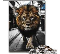 Rompecabezas de león de 2000 Piezas para Adolescentes Un Juego desafiante Ideal para Regalar a Toda la Familia (70x100cm)