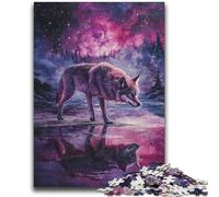 Rompecabezas de Lobo Cósmico de 2000 Piezas para Adolescentes Un Juego desafiante, Ideal para Regalar a Toda la Familia (70x100cm)
