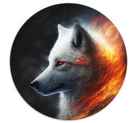 Rompecabezas de Lobo de fantasía para Adultos, 1000 Piezas, Padres, Parejas y Amigos (a Partir de 14 años), 67,5 x 67,5 cm.