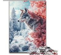 Rompecabezas de Lobos para Adultos y Adolescentes Un Juego desafiante Ideal para Regalar a Toda la Familia (50x75cm)