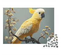 Rompecabezas de Loros Coloridos, Divertido Juego Educativo para Toda la Familia. Dificultad Alta, Pero no Aburrido. 300 Piezas (40 x 28 cm).