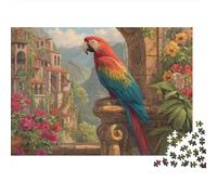Rompecabezas de Loros Coloridos, Juegos educativos, desafiantes, Ideas de Regalo para Mujeres y Hombres, 1000 Piezas (75 x 50 cm)