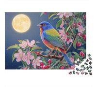 Rompecabezas de Loros de Colores: un pasatiempo Encantador. La Herramienta unir Piezas. 1000 Piezas (75 x 50 cm).