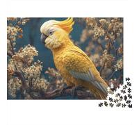 Rompecabezas de Loros de Colores: un pasatiempo Encantador. La Herramienta unir Piezas. 1000 Piezas (75 x 50 cm).