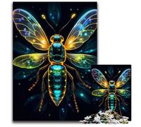 Rompecabezas de luciérnaga de realismo mágico de 1000 Piezas Regalo Rompecabezas desafiantes Juego Interactivo Familiar desafío Mental Juguete Educativo 1000 Piezas (75 x 50 cm)