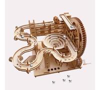 Rompecabezas de madera 3D para adultos, juego de modelo de montaje de rompecabezas mecánico de manivela a mano, manualidades de madera para mayores de 15 años