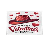 Rompecabezas de madera con diseño de corazones y sombrero de vaquero de San Valentín para adultos, imposible, difícil y desafiante, rompecabezas familiar, 500 piezas