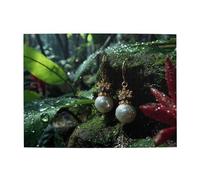 Rompecabezas de madera con pendientes olvidados, horizontales, 500 piezas, para el ocio familiar y mejorar la creatividad