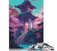 Rompecabezas de Madera Cuadrado Creativo de 1000 Piezas con diseño histórico para Adultos, Juego Educativo, Juguete de desafío, 1000 Piezas (75 x 50 cm)