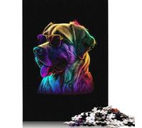 Rompecabezas de Madera Cuadrado Creativo de 1000 Piezas de Perro Pastor de Anatolia para Adultos, Juego Educativo, Juguete de desafío, 1000 Piezas (75 x 50 cm)
