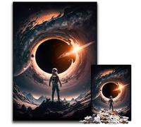 Rompecabezas de Madera de 1000 Piezas de Black Hole para Adultos, 50x75cm/19,68x29,52 Pulgadas.