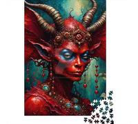 Rompecabezas de Madera de 1000 Piezas del Señor Demonio para Adultos. Rompecabezas de ingenio para niños. 1000 Piezas (75x50cm)