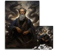 Rompecabezas de Madera de 1000 Piezas para Adultos de Black Mage Ruling Shadows, Ideal para Disfrutar en casa, como Regalo de cumpleaños o de Viaje, 50x75cm/19,68x29,52 Pulgadas.