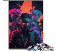 Rompecabezas de Madera de 1000 Piezas para Adultos, de Ninja Killer, para Adolescentes, de Alta dificultad, 50x75cm, para un Juego Interactivo Familiar