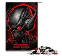 Rompecabezas de Madera de 1000 Piezas para Adultos diseño de Extraterrestres para Juegos Familiares 75 x 50 cm