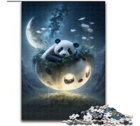 Rompecabezas de Madera de 1000 Piezas para Adultos, diseño de Panda Dreams, Ideal para Adolescentes, 50x75cm, Ideal para Jugar en Familia