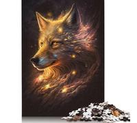 Rompecabezas de Madera de 1000 Piezas para Adultos, Nebula Wolf V7, para niños, Juegos Familiares, 1000 Piezas (75 x 50 cm)