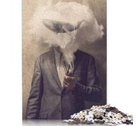 Rompecabezas de Madera de 1000 Piezas para Adultos, Quizás Soy yo Mismo Otra Vez, Rompecabezas para niños, Juegos Familiares, 1000 Piezas (75 x 50 cm)