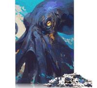 Rompecabezas de Madera de 1000 Piezas para Adultos, Rompecabezas Cuadrado de la Leyenda del Pulpo para niños, Juegos Familiares, 1000 Piezas (75 x 50 cm)