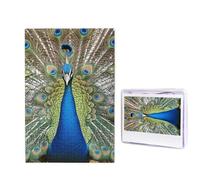 Rompecabezas de madera de 1000 piezas para adultos, rompecabezas difícil personalizado, rompecabezas de madera de pavo real divertido, decoración moderna del hogar, arte de pared, regalo único (29.5 x
