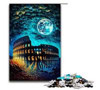 Rompecabezas de Madera de 1000 Piezas para Adultos y niños de Jigsaw Coliseo de Roma. Rompecabezas de Madera de 1000 Piezas para Adultos y niños.