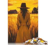 Rompecabezas de Madera de 1000 Piezas Regreso al Hogar, un desafío Creativo para Adultos (75 x 50 cm).