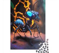 Rompecabezas de Madera de 1000 Piezas sobre la Vida de Las Hormigas. Juguetes educativos 1000 Piezas (75x50cm).