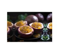 Rompecabezas de madera de 1000 piezas WZYWHJ Sweet and Sour Maracuyá impreso para adultos y niños, perfecto para diversión familiar, alivio del estrés