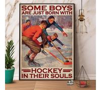 Rompecabezas de madera de 300 piezas "Algunos niños nacen con hockey" - Rompecabezas para adultos y niños, juego de entretenimiento para fiestas