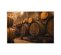 Rompecabezas de Madera de 300 Piezas con contenedor de Vino y Caja de Embalaje para Adultos.