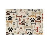 Rompecabezas de Madera de 300 Piezas con diseño de Patas y Huesos de Perro para Adultos, con Caja de Embalaje.