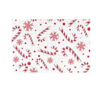 Rompecabezas de Madera de 300 Piezas con Forma de bastón de Caramelo Rojo navideño con Caja para Adultos.