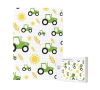 Rompecabezas de Madera de 300 Piezas de Tractores agrícolas con Caja de Embalaje para Adultos