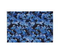 Rompecabezas de Madera de 300 Piezas para Adultos Mayores: orcas, Ballenas asesinas y mar.