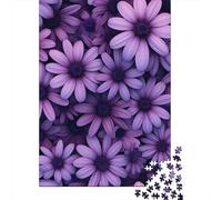 Rompecabezas de Madera de 500 Piezas con diseño de Rosas, un Juguete Creativo y un Juego Intelectual para Adultos (52 x 38 cm).